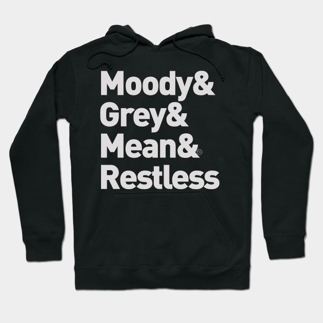 So Restless Indeed... Hoodie by So Red The Poppy